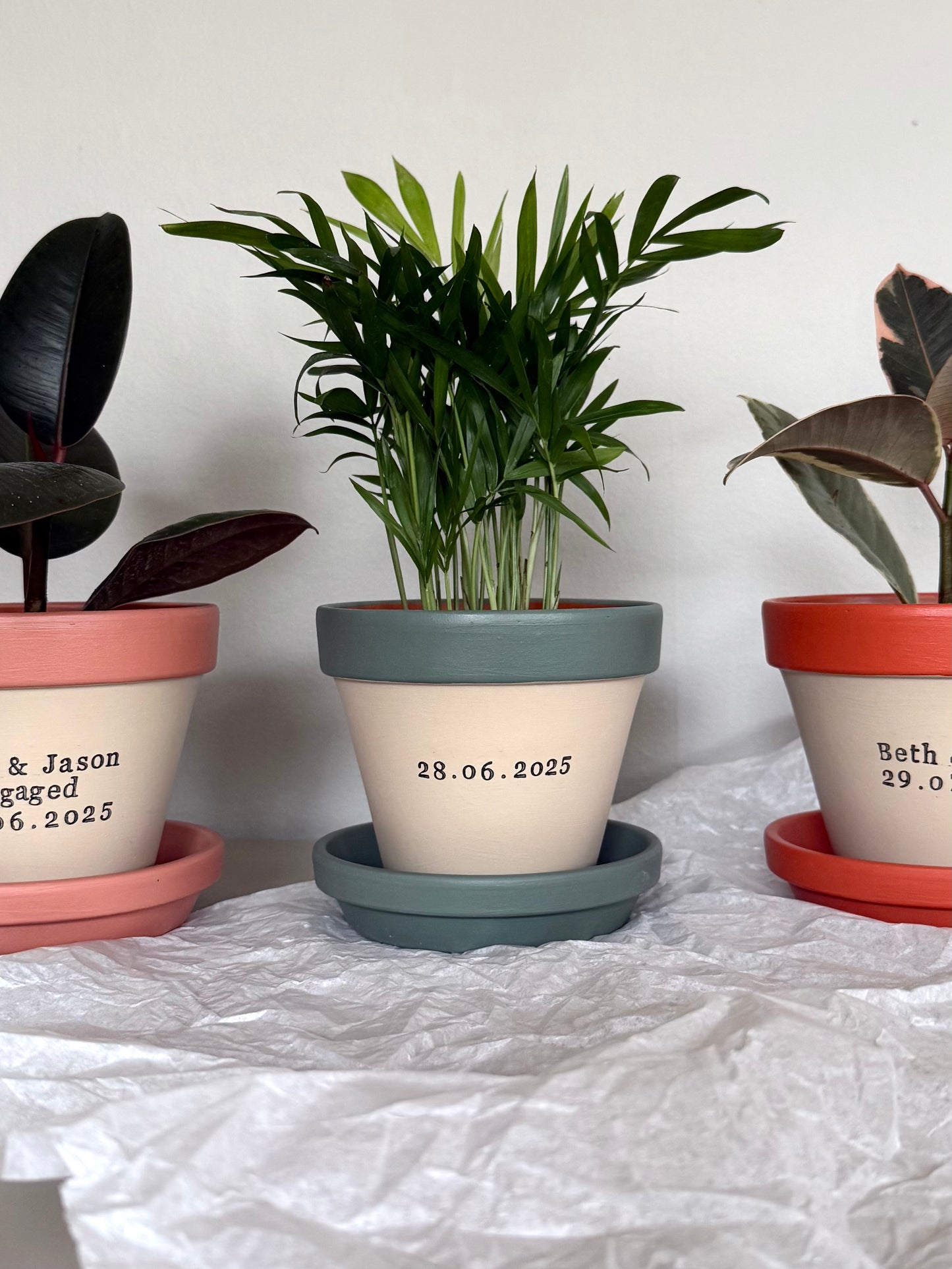 Personalised Anniversary Plant Pot