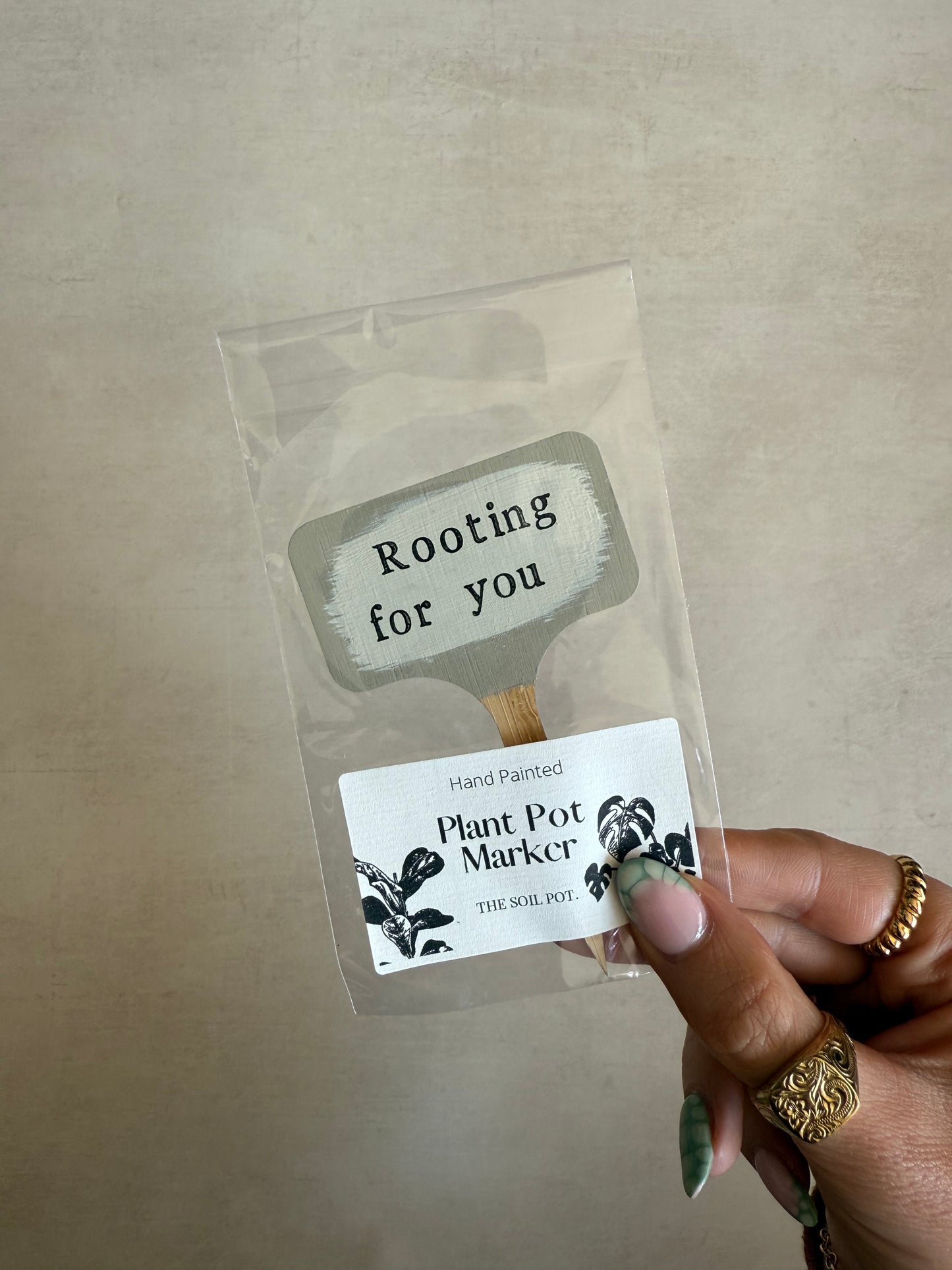 Hand Painted Plant Markers
