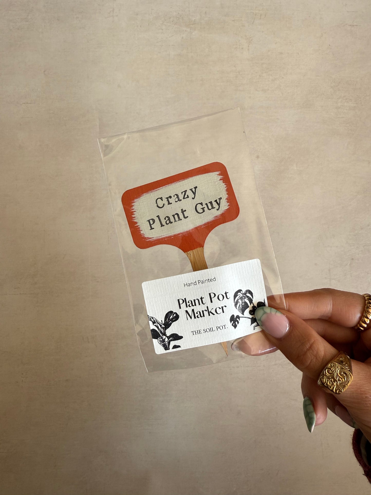 Hand Painted Plant Markers