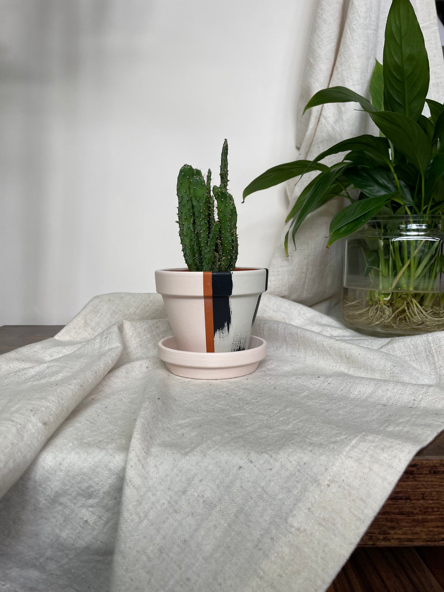Betty - Hand Painted Plant Pot
