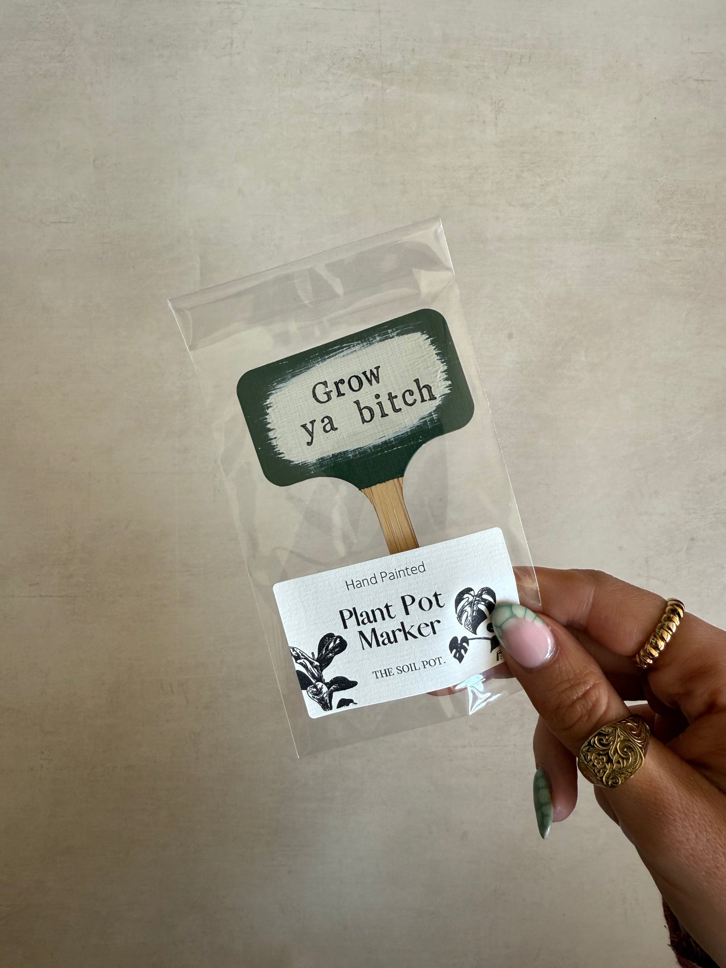 Hand Painted Plant Markers