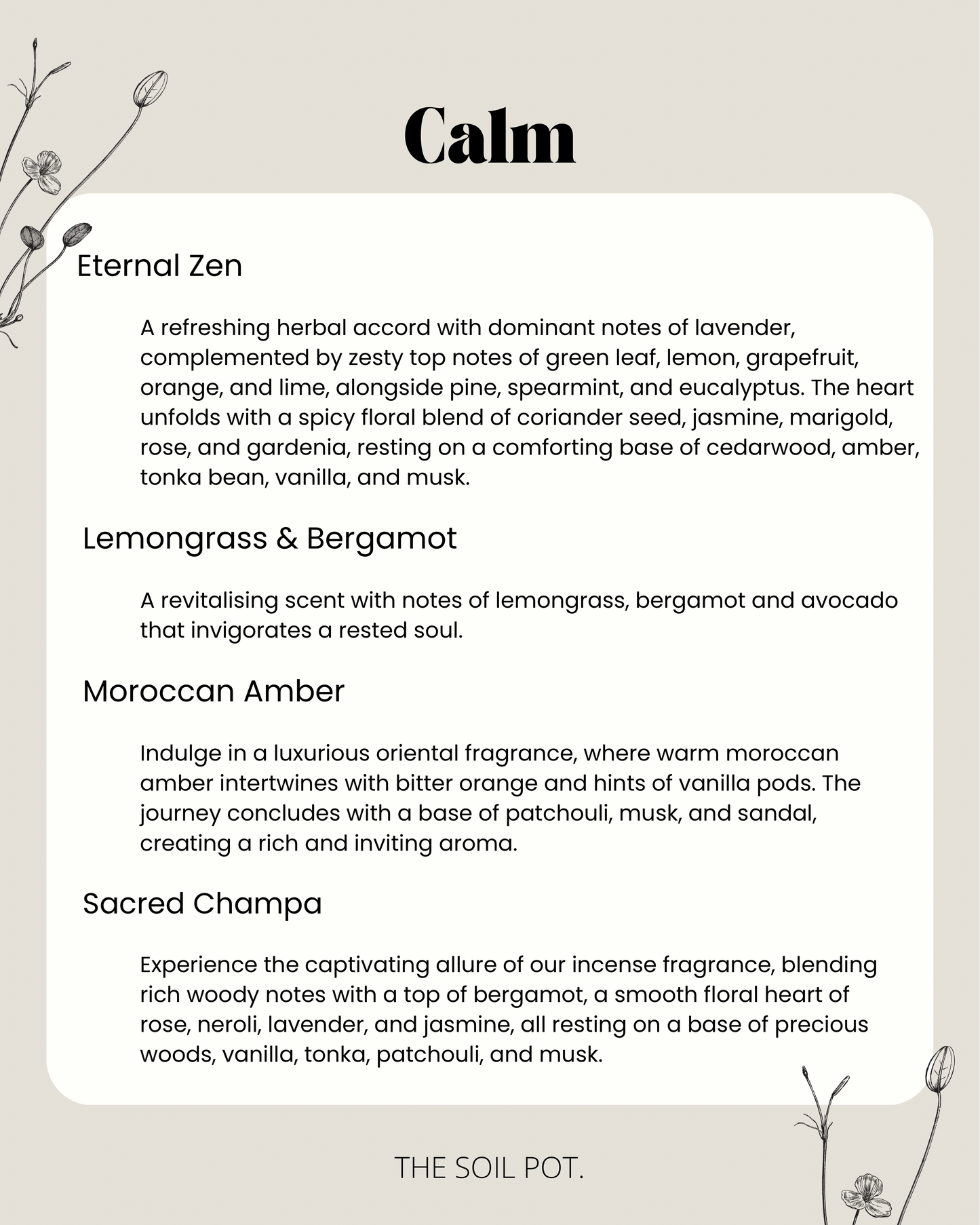 Calm - Wax Melt Selection Box
