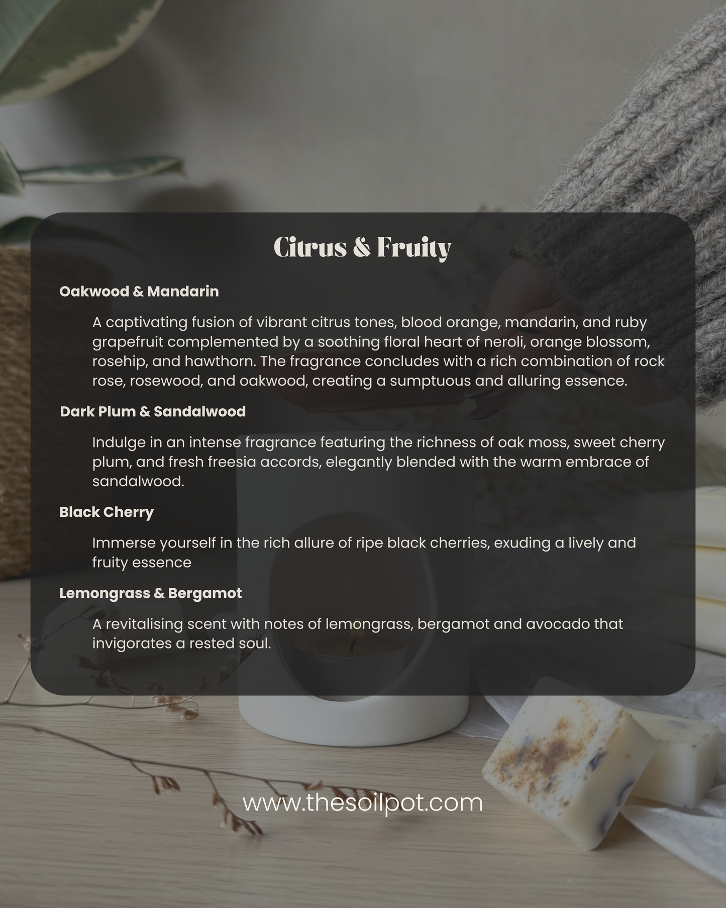 Botanical Wax Melt Samples & Snap Bars, Vegan Friendly Home Fragrance