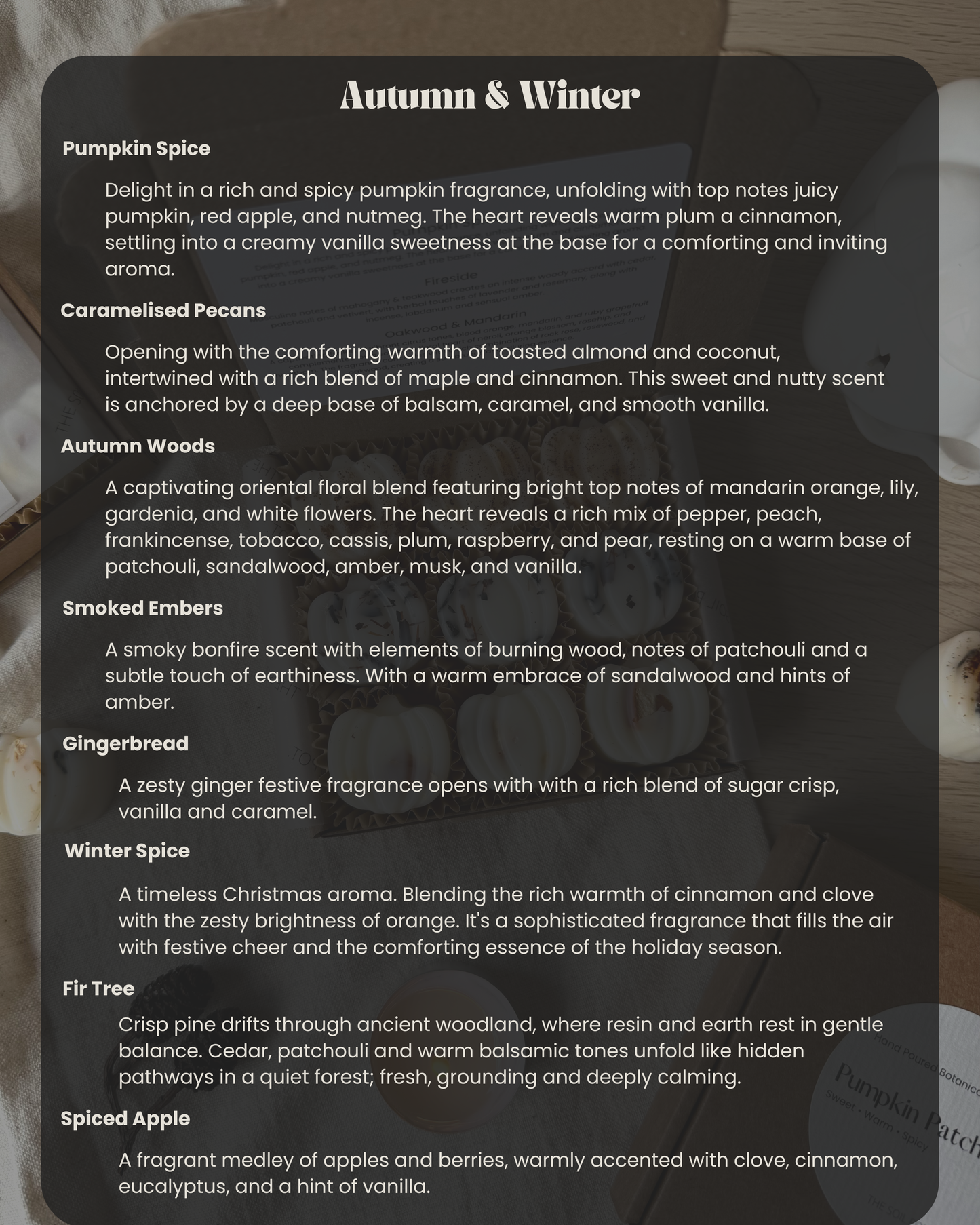 Botanical Wax Melt Samples & Snap Bars, Vegan Friendly Home Fragrance