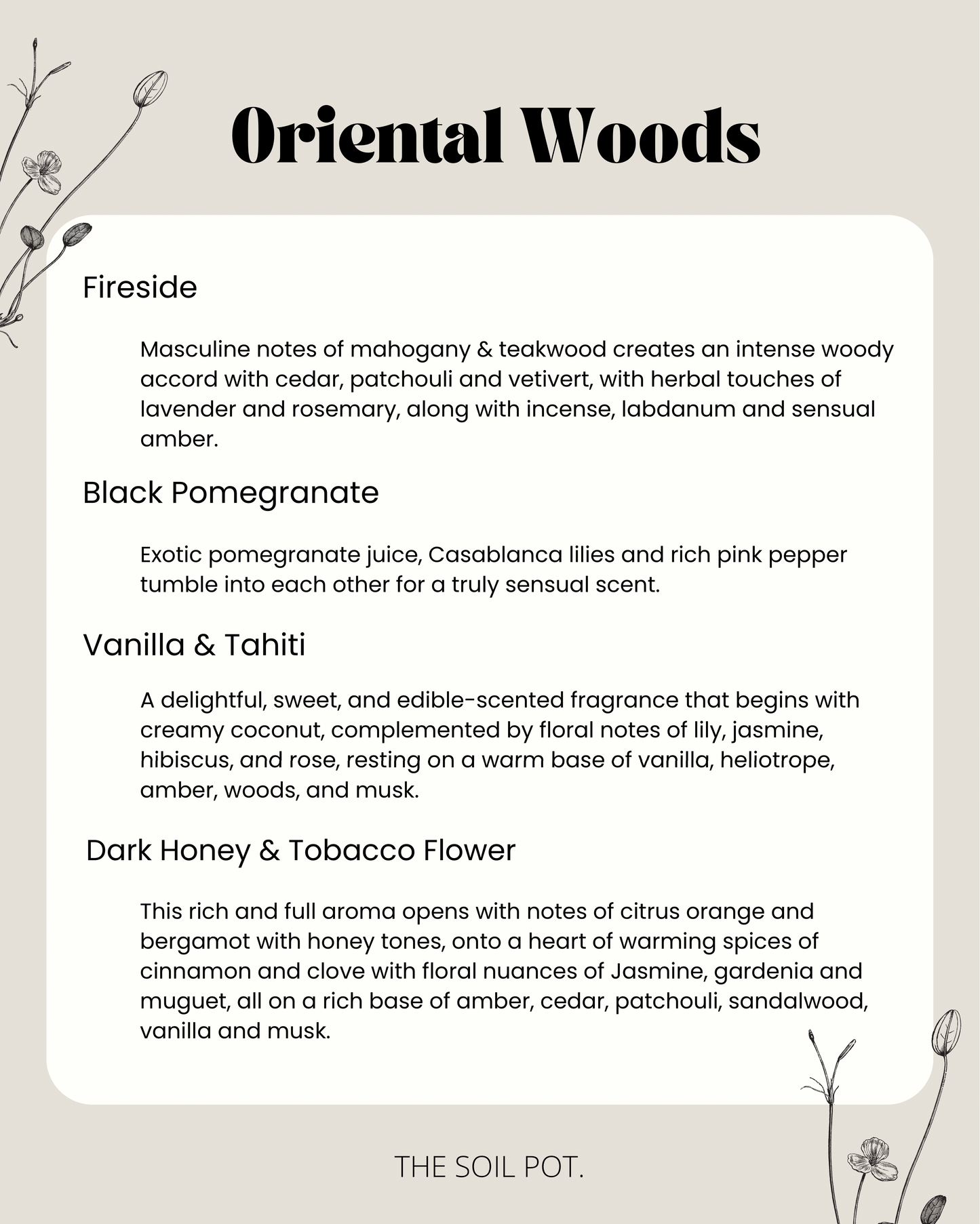 Oriental Woods - Wax Melt Selection Box