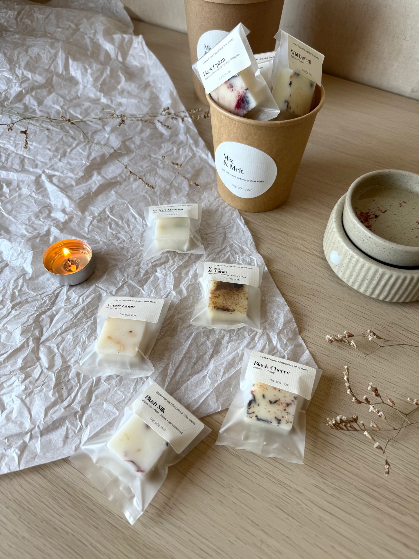 Mix & Melt - Wax Melt Sample Tub