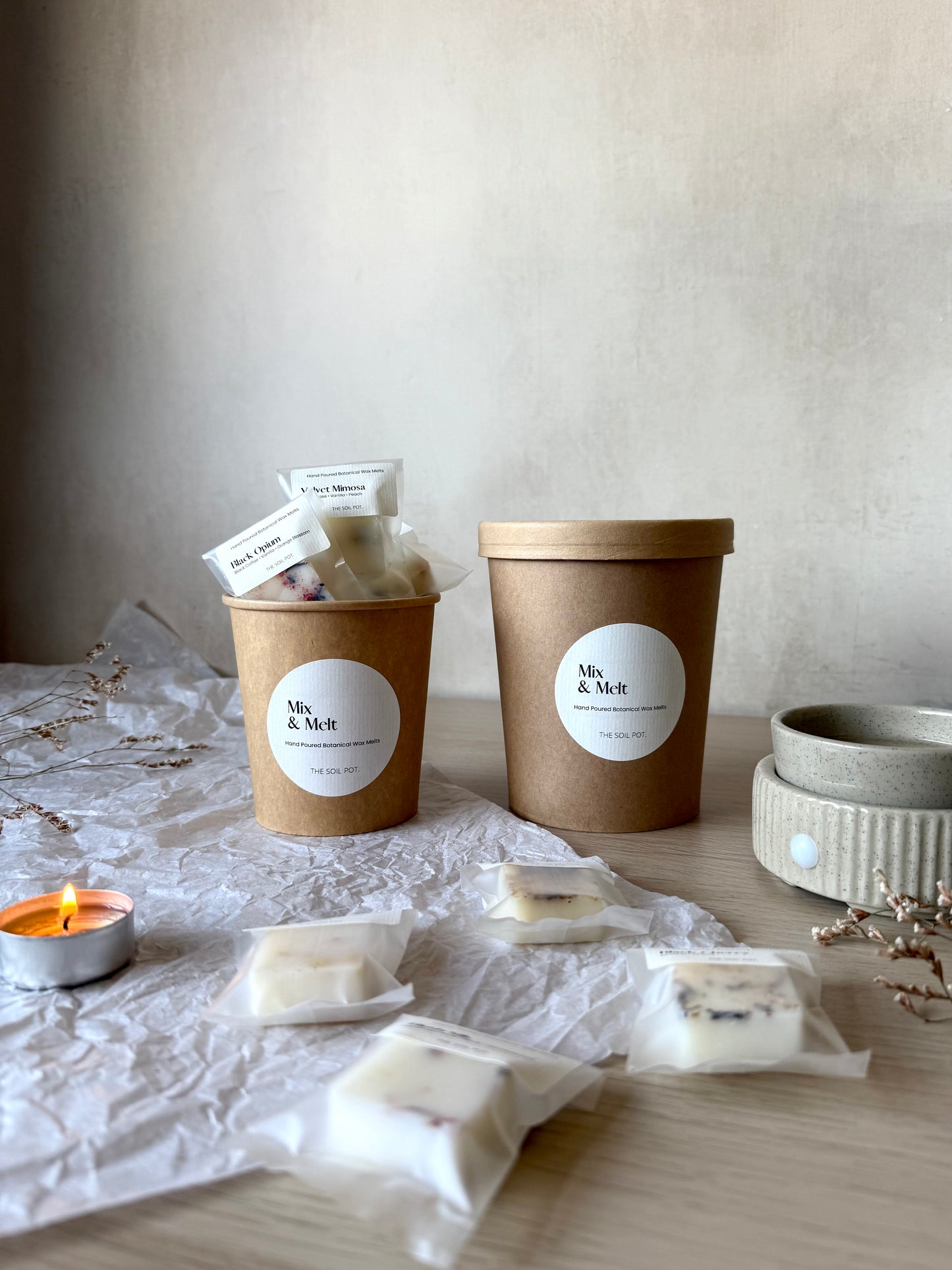 Mix & Melt - Wax Melt Sample Tub