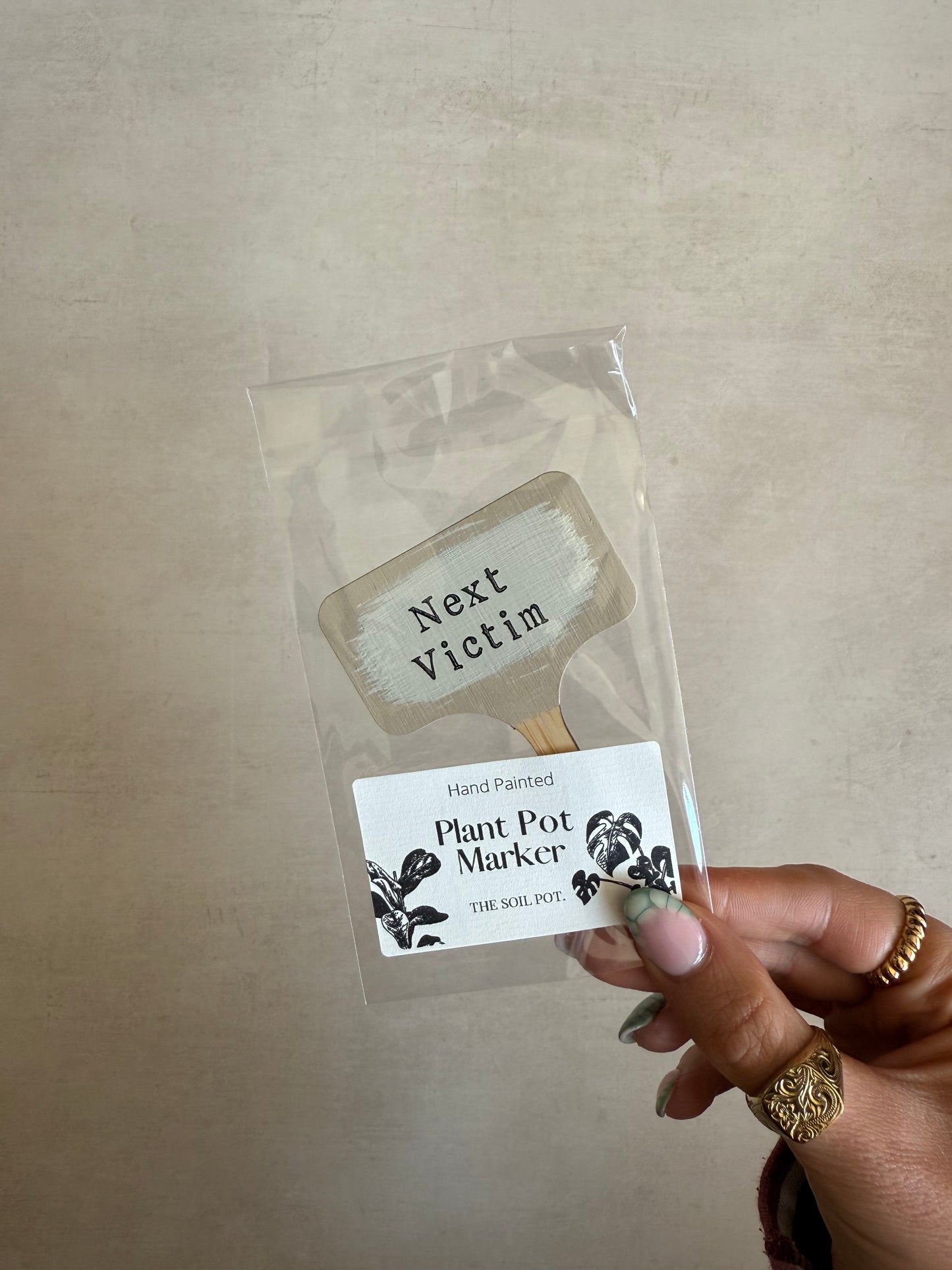 Hand Painted Plant Markers