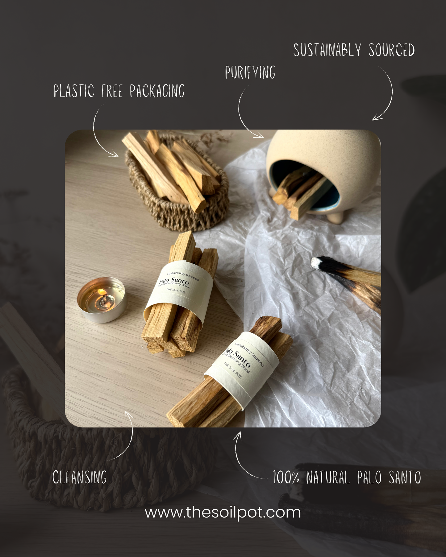 Palo Santo - Sacred Cleansing Wood