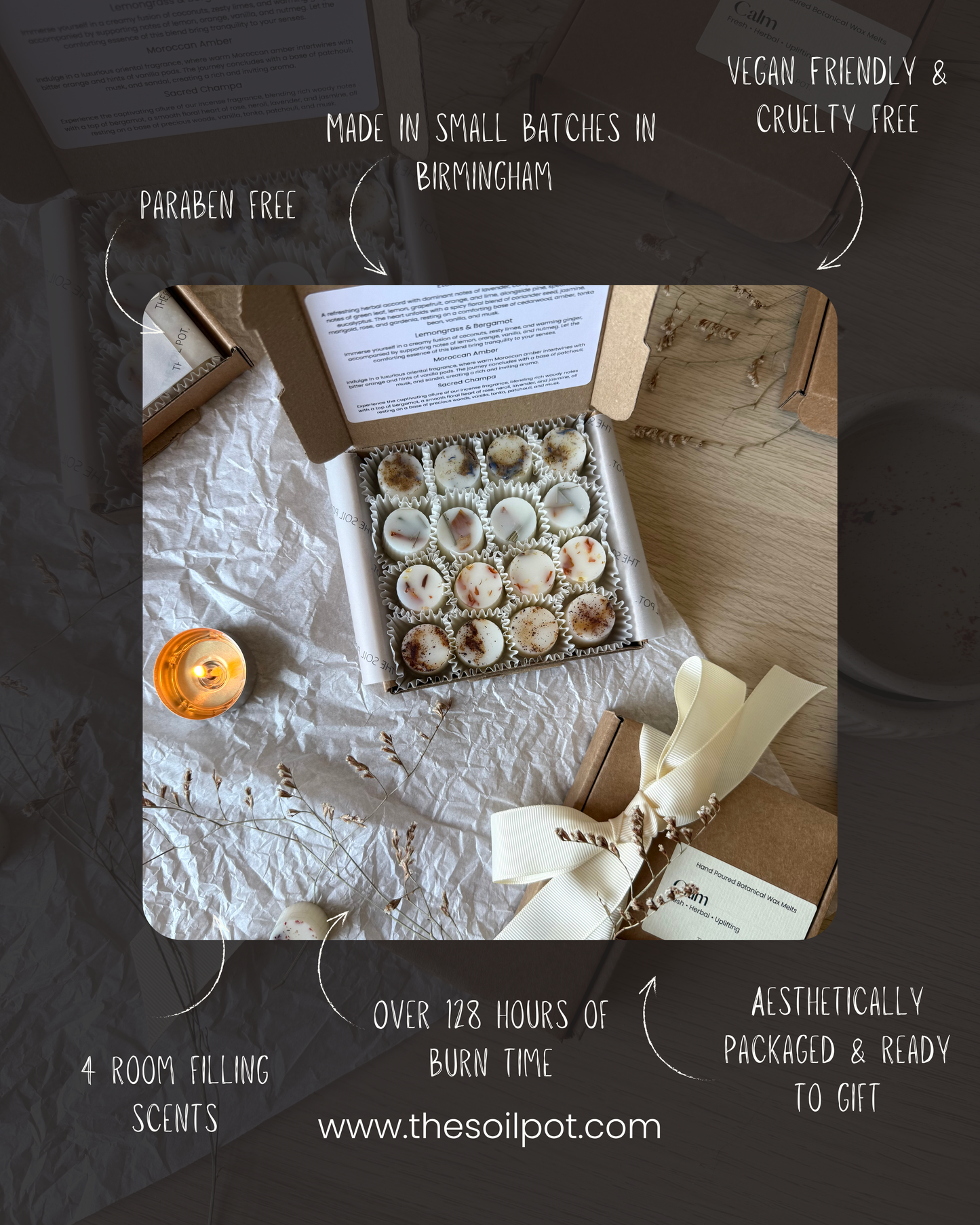 Calm -  Wax Melt Selection Box