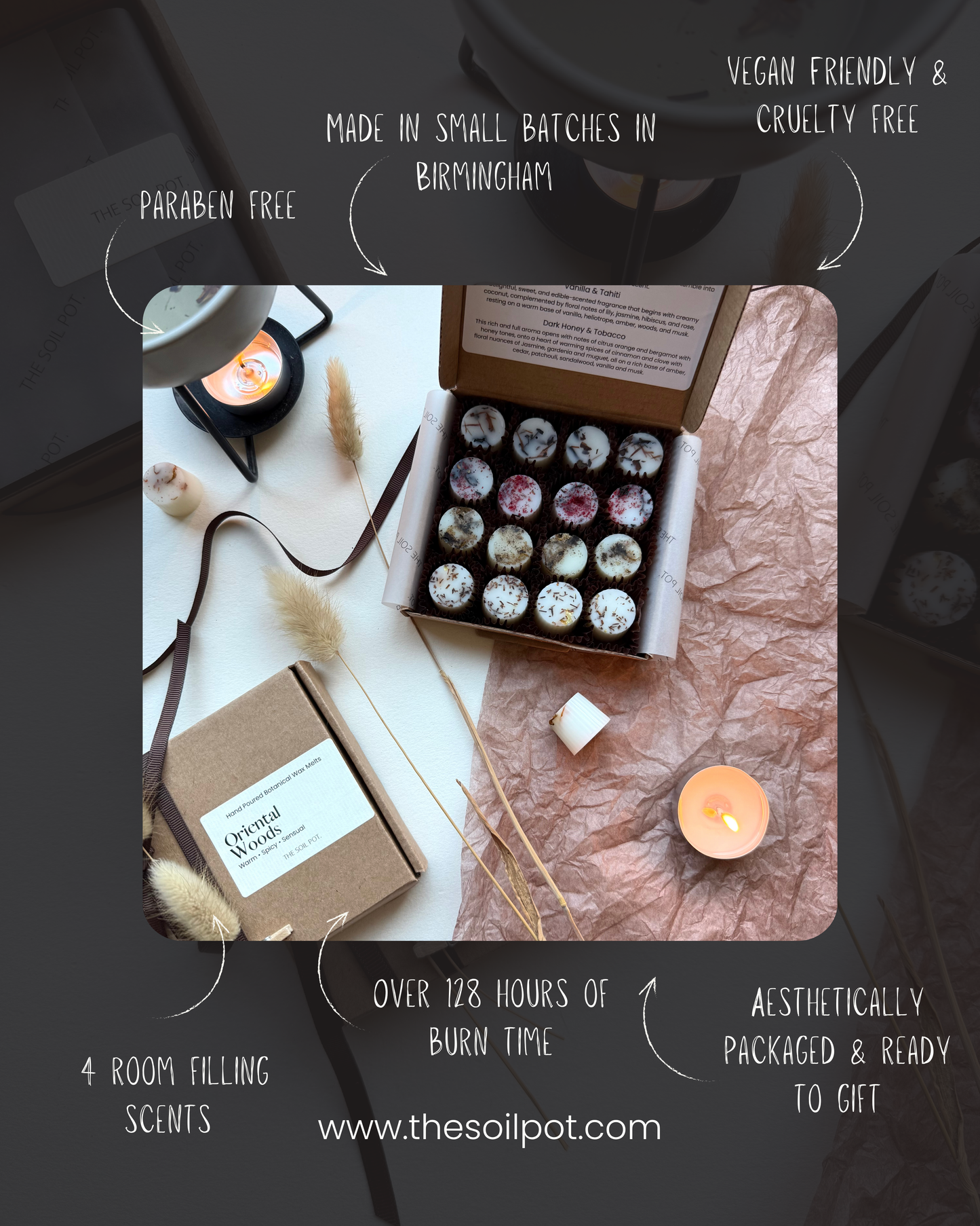 Oriental Woods -  Wax Melt Selection Box