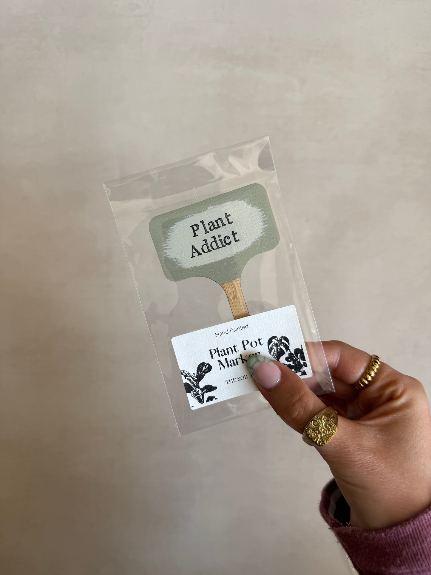 Hand Painted Plant Markers
