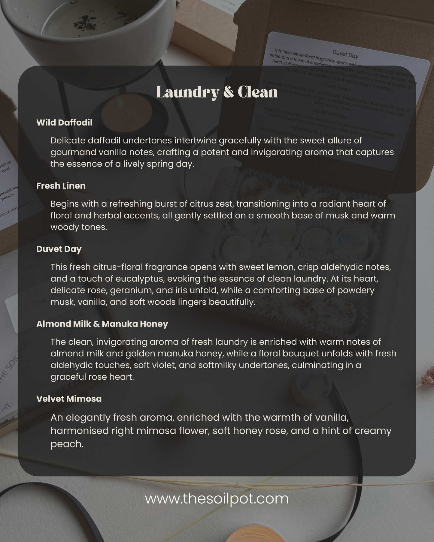 Mix & Melt - Wax Melt Sample Tub, Wax Melt Scent Discovery Box
