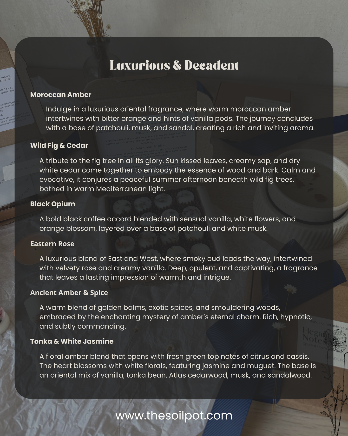 Botanical Wax Melt Samples & Snap Bars, Vegan Friendly Home Fragrance