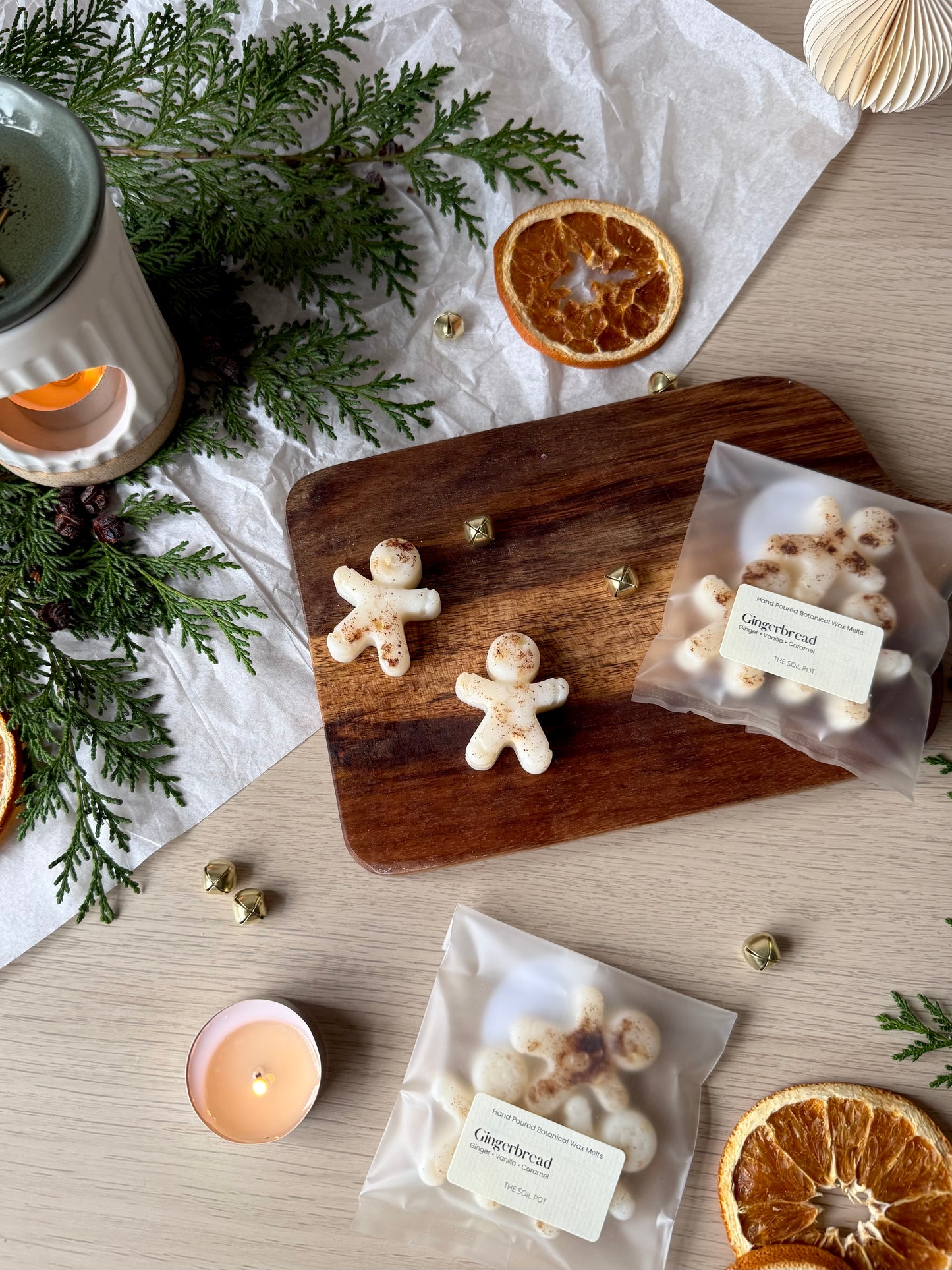 Gingerbread Men Wax Melts