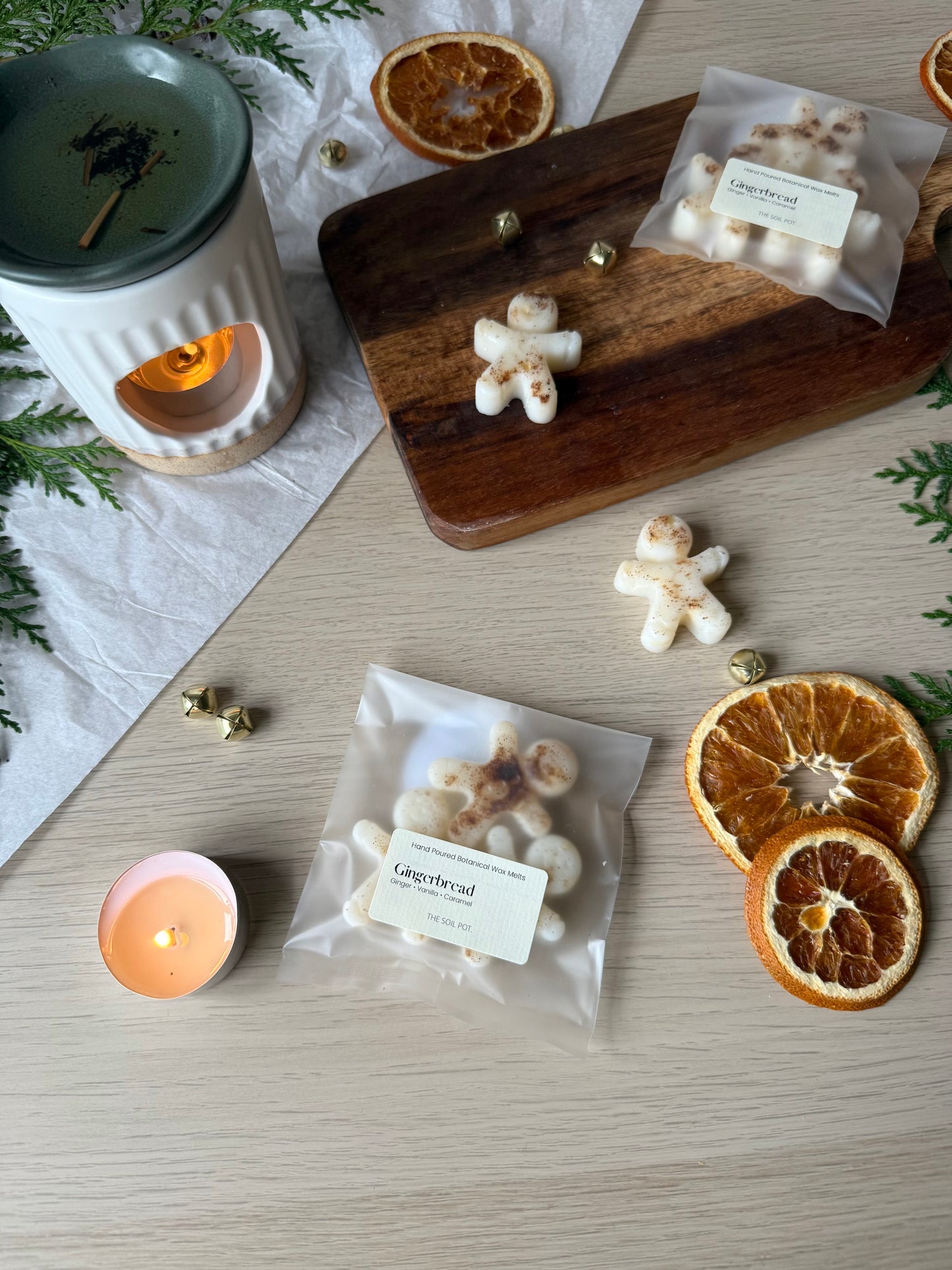 Gingerbread Men Wax Melts