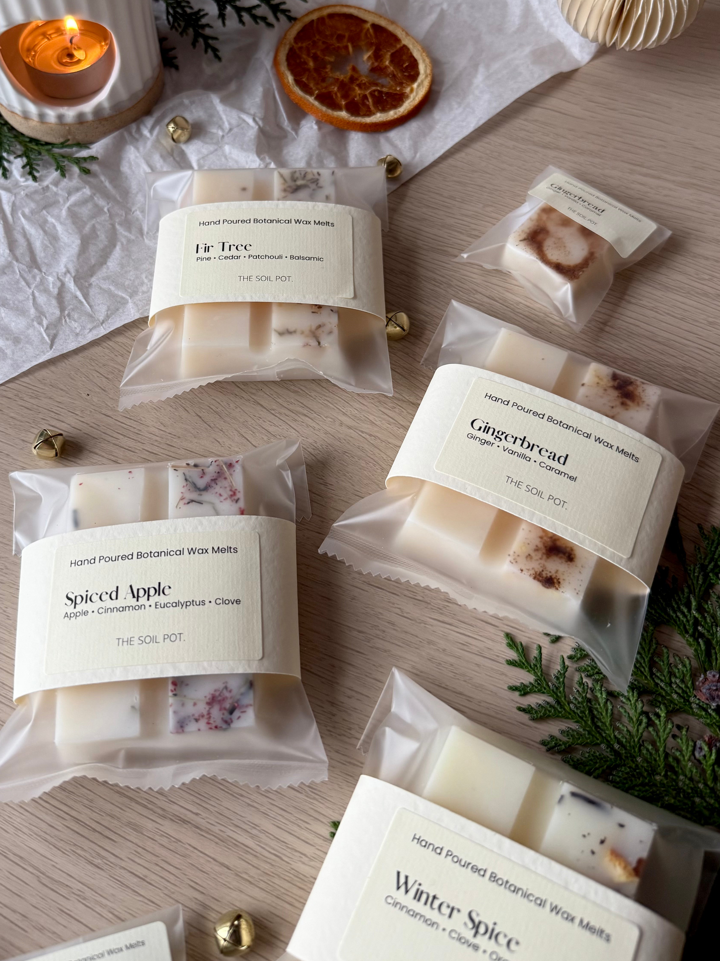 Botanical Wax Melt Samples & Snap Bars, Vegan Friendly Home Fragrance
