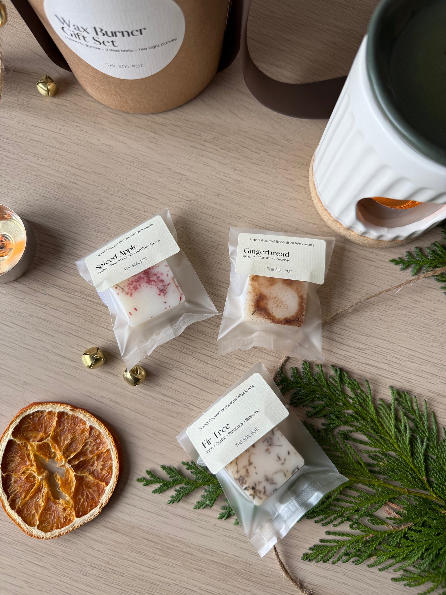 Christmas Wax Burner Gift Set
