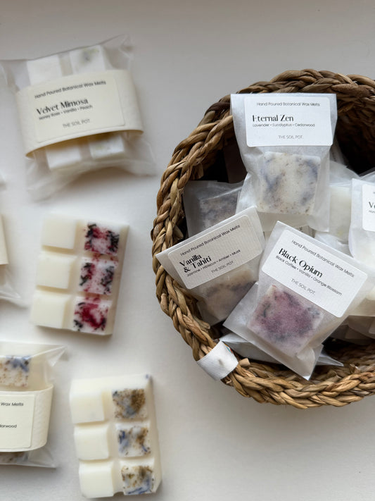 Botanical Wax Melt Samples & Snap Bars